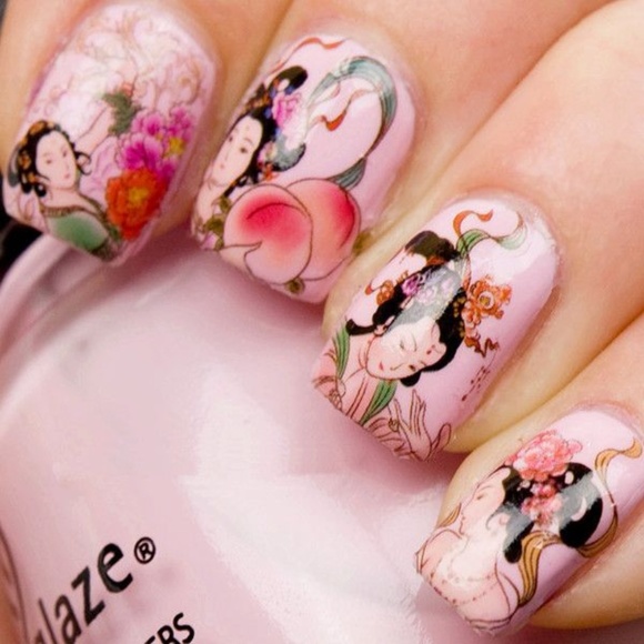 Other - Asian Design Nail Art Stickers Other - Asian Design Nail Art Stickers